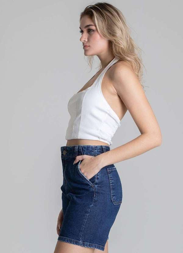 Sawary - Bermuda Jeans Sawary - 278591 Azul 3