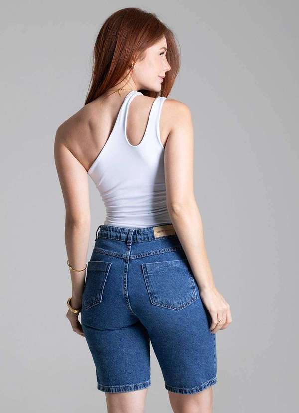 Sawary - Bermuda Jeans Sawary - 279238 Azul 4