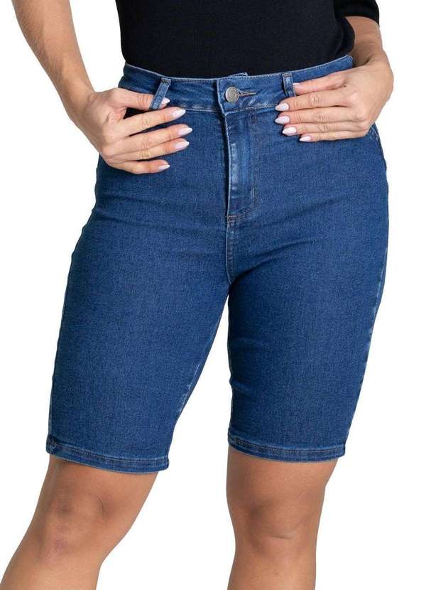 Sawary - Bermuda Jeans Sawary - 279796 Azul