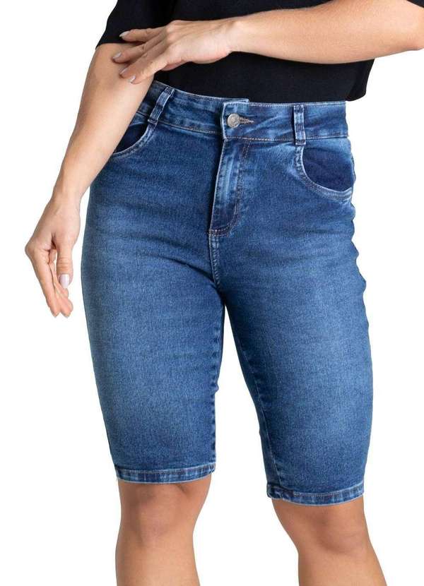 Sawary - Bermuda Jeans Sawary - 280110 Azul