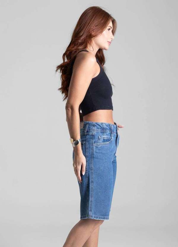 Sawary - Bermuda Jeans Sawary - 280739 Azul 3