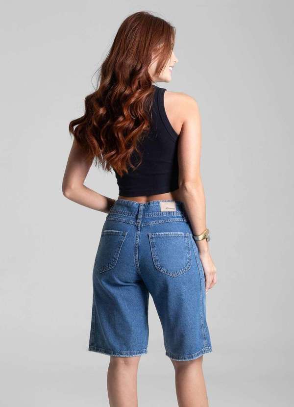 Sawary - Bermuda Jeans Sawary - 280739 Azul 4