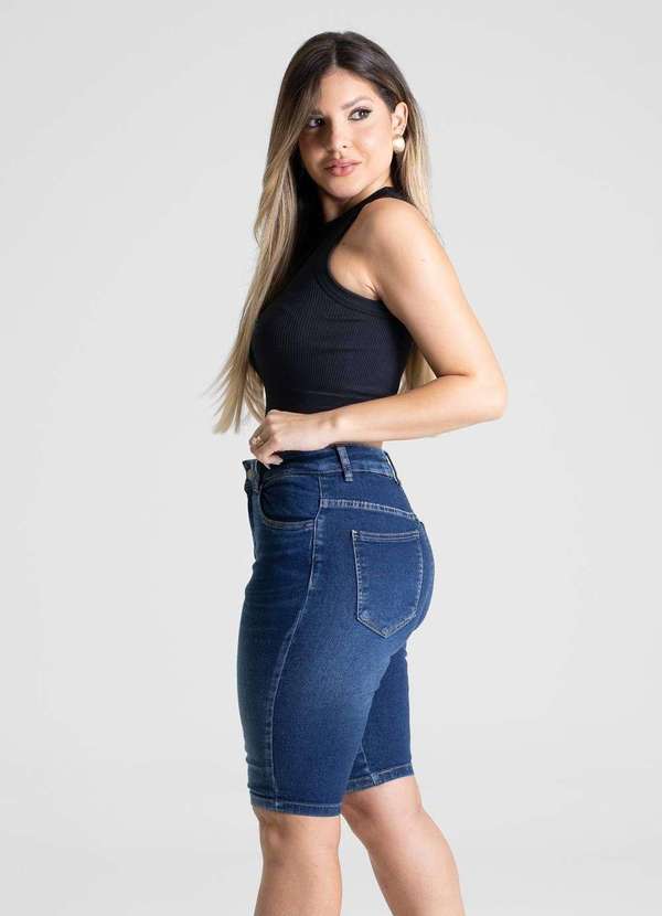 Sawary - Bermuda Jeans Sawary - 281072 Azul 3