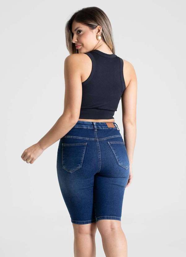 Sawary - Bermuda Jeans Sawary - 281072 Azul 4