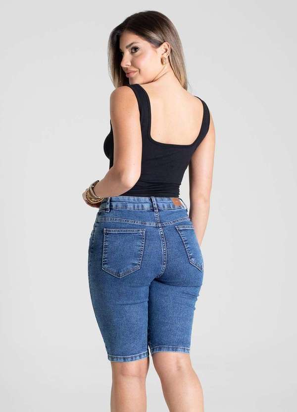 Sawary - Bermuda Jeans Sawary - 281199 Azul 4