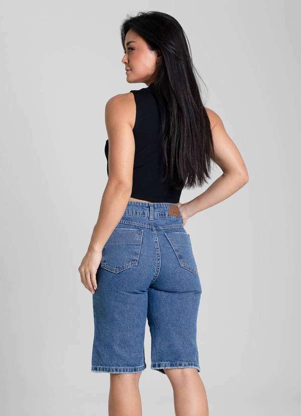 Sawary - Bermuda Jeans Sawary - 281977 Azul 4
