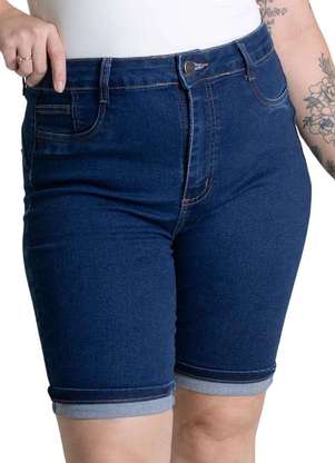 Bermuda Jeans Sawary Plus Size - 279227 - SAWARY