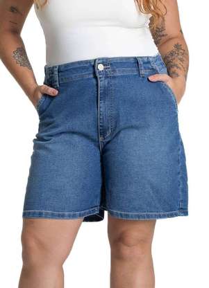 Bermuda Jeans Sawary Plus Size - 281367 - SAWARY