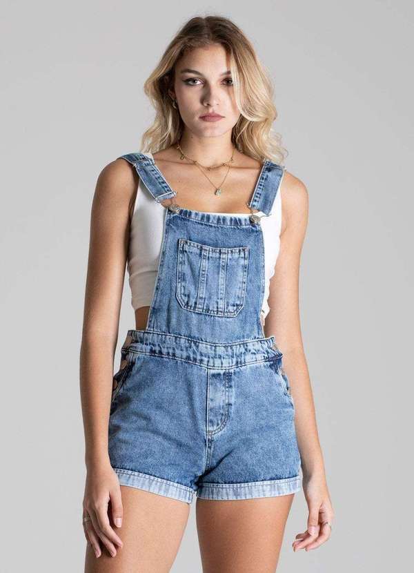 Sawary - Jardineira Jeans Sawary Jardineira Sawary - 276271 38