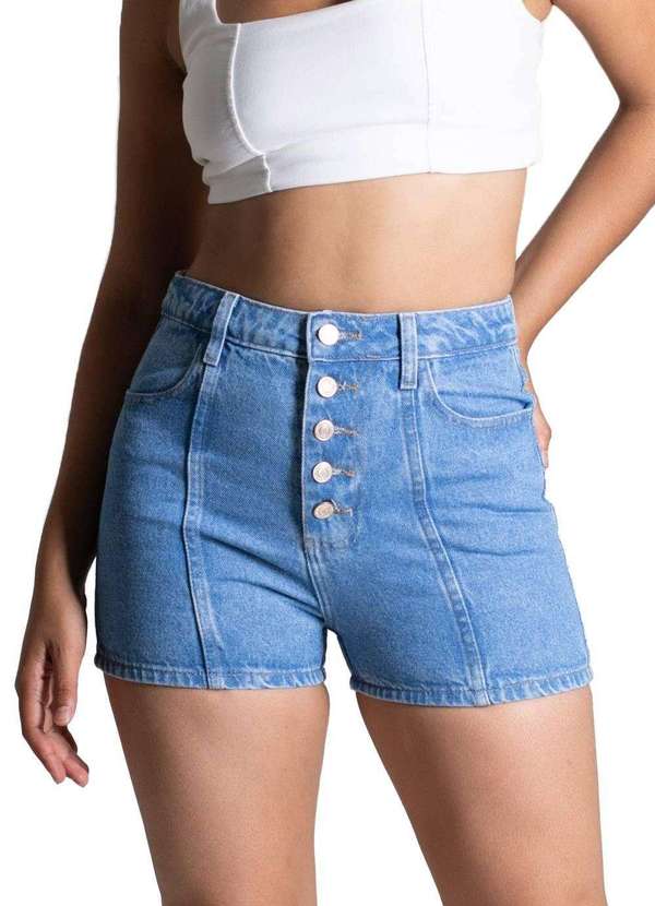 Sawary - Shorts Jeans Sawary - 271926 Azul