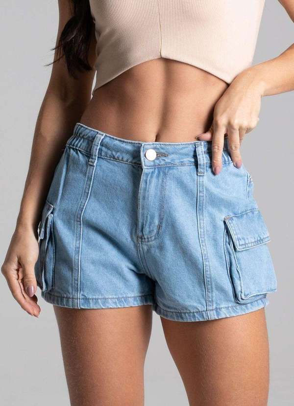 Sawary - Shorts Jeans Sawary - 275805 Azul 5
