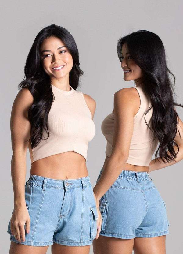 Sawary - Shorts Jeans Sawary - 275805 Azul 6