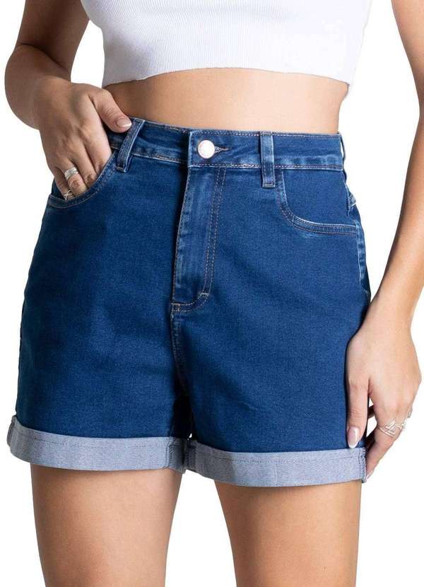 Sawary - Shorts Jeans Sawary - 275888 Azul