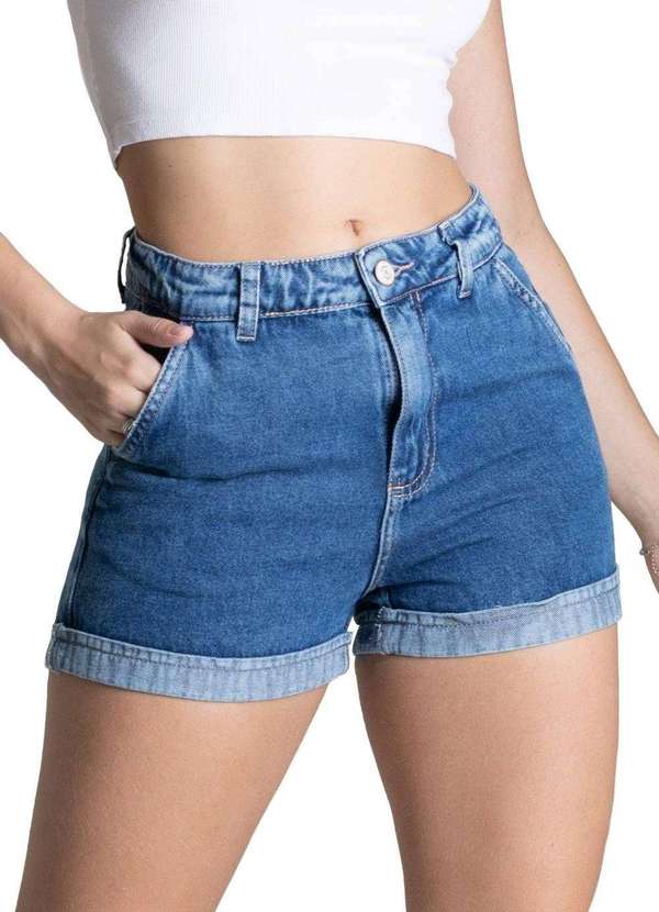Sawary - Shorts Jeans Sawary - 276204 Azul