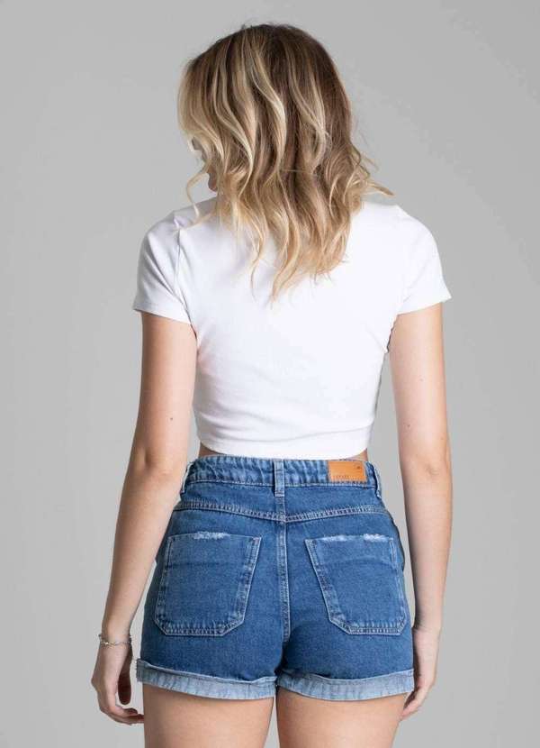 Sawary - Shorts Jeans Sawary - 276204 Azul 4