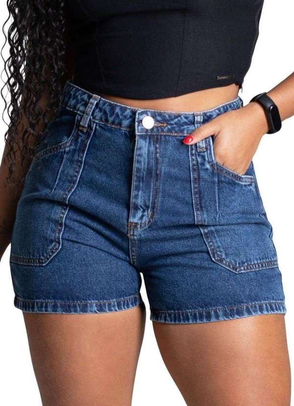 Sawary - Shorts Jeans Sawary - 276303 Azul