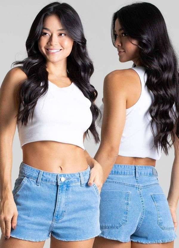 Sawary - Shorts Jeans Sawary - 276380 Azul 6