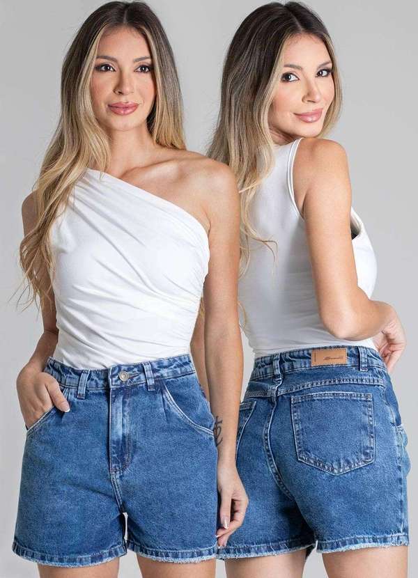 Sawary - Shorts Jeans Sawary - 277372 Azul 6