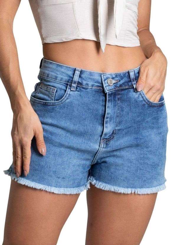 Sawary - Shorts Jeans Sawary - 278176 Azul