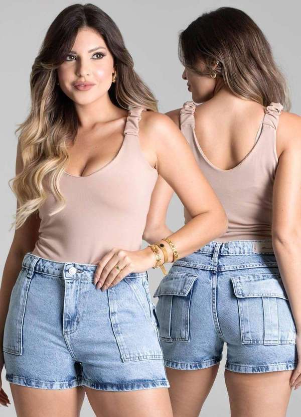 Sawary - Shorts Jeans Sawary - 278401 Azul 6