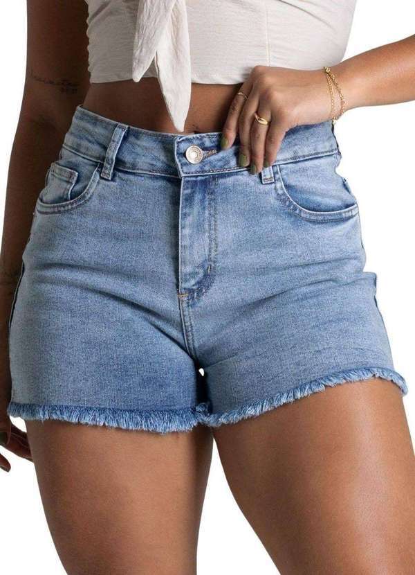 Sawary - Shorts Jeans Sawary - 278472 Azul