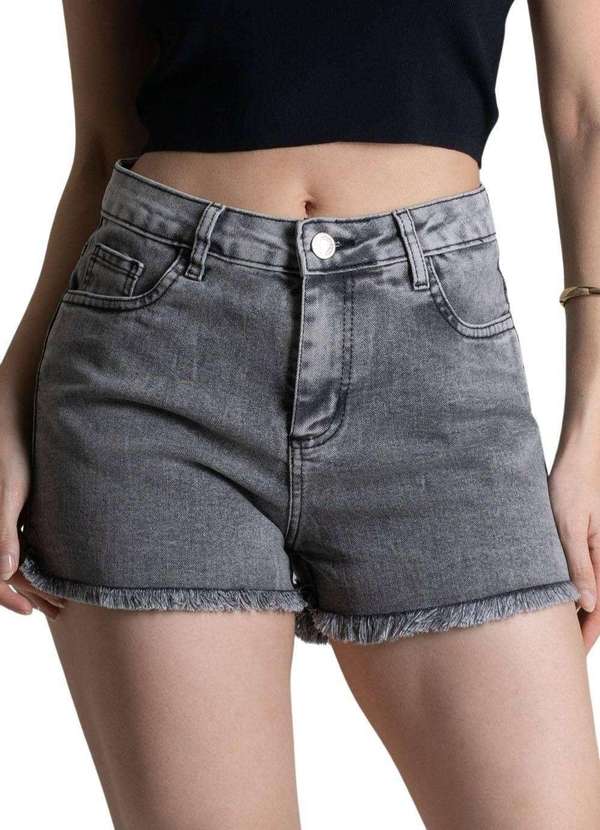 Sawary - Shorts Jeans Sawary - 278473 Cinza