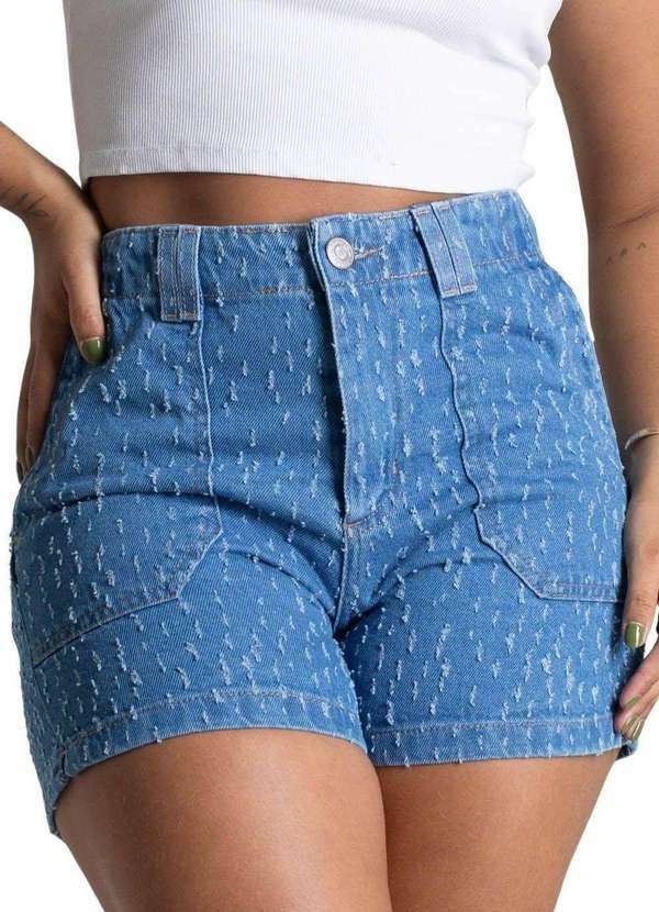 Sawary - Shorts Jeans Sawary - 278552 Azul