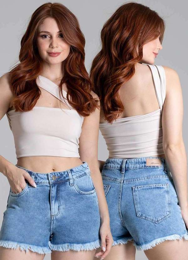 Sawary - Shorts Jeans Sawary - 278692 Azul 6