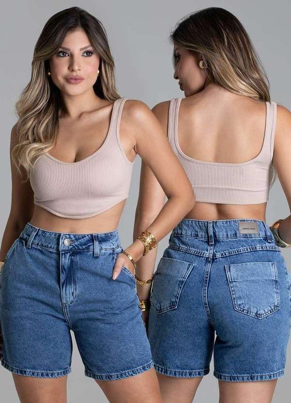 Sawary - Shorts Jeans Sawary - 278966 Azul 6