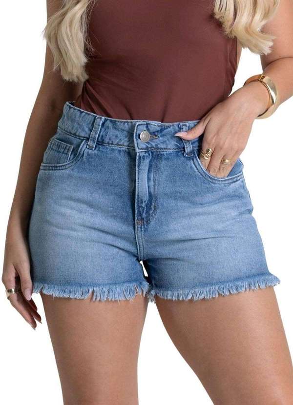 Sawary - Shorts Jeans Sawary - 279784 Azul