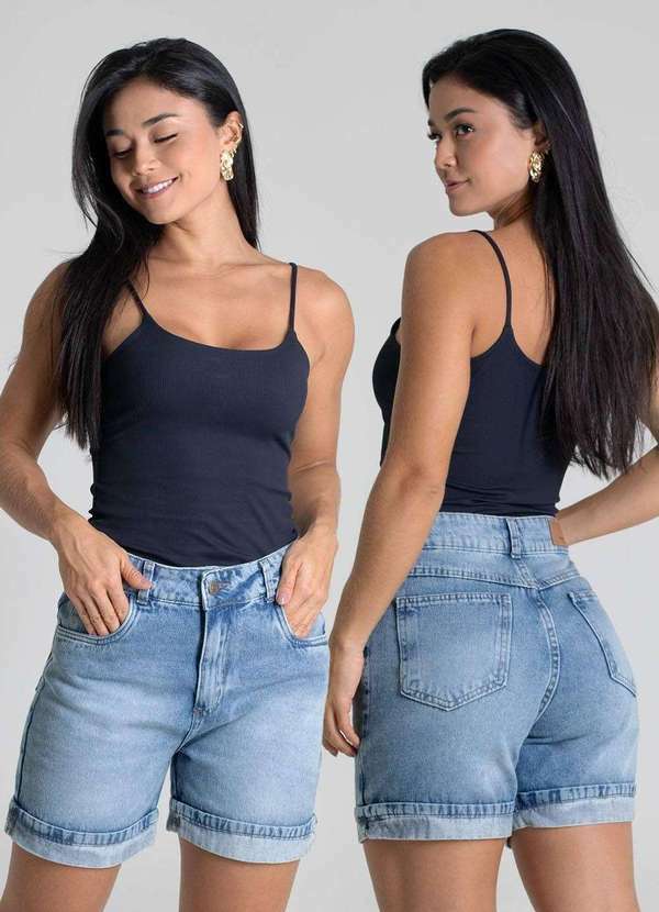 Sawary - Shorts Jeans Sawary - 279788 Azul 6