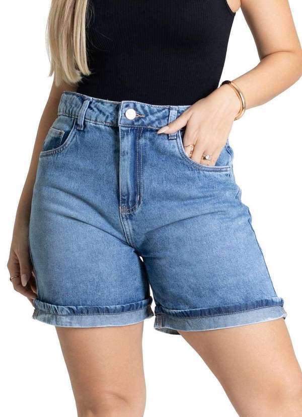 Sawary - Shorts Jeans Sawary - 279959 Azul
