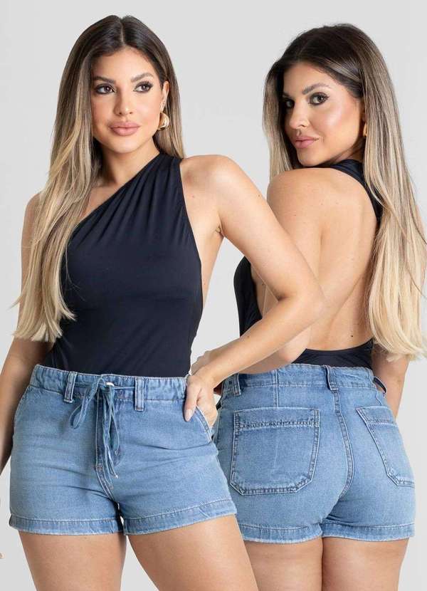 Sawary - Shorts Jeans Sawary - 280729 Azul 6