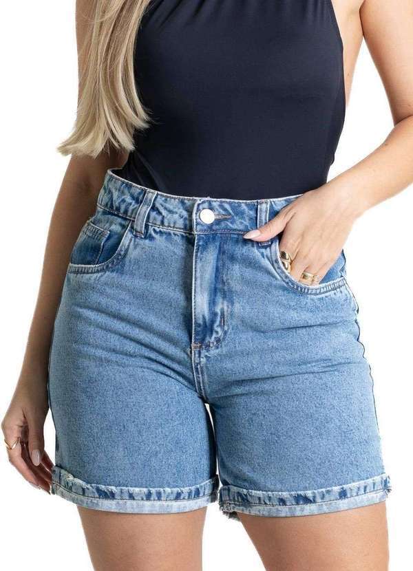 Sawary - Shorts Jeans Sawary - 280730 Azul