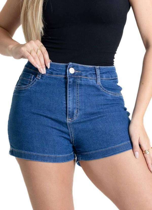 Sawary - Shorts Jeans Sawary - 280732 Azul