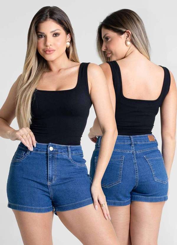 Sawary - Shorts Jeans Sawary - 280732 Azul 6