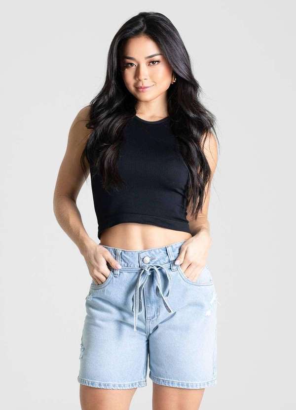 Sawary - Shorts Jeans Sawary - 280735 Azul 2