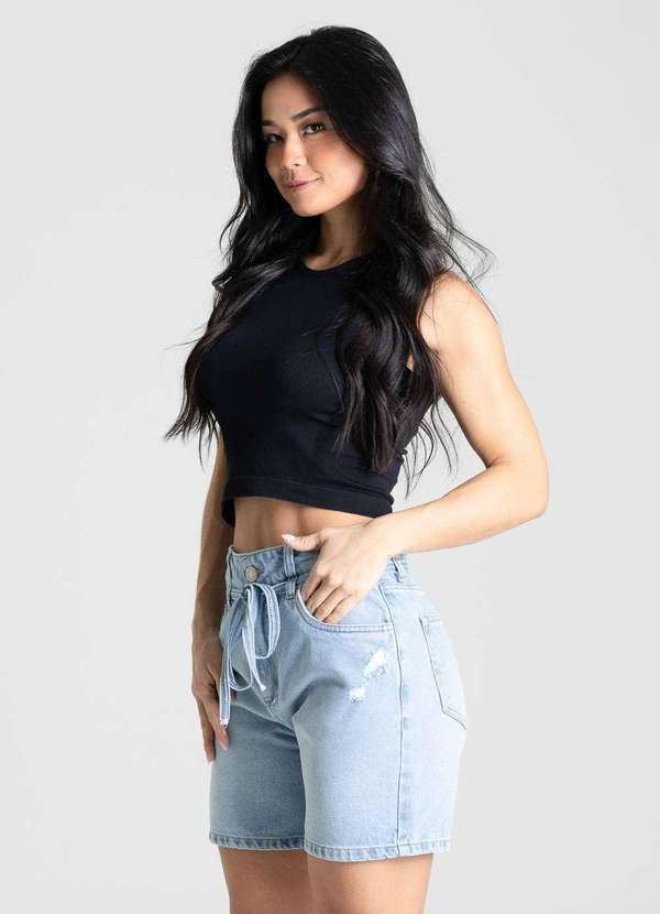 Sawary - Shorts Jeans Sawary - 280735 Azul 3