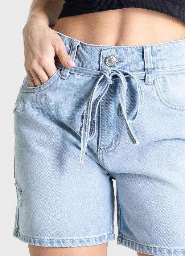 Sawary - Shorts Jeans Sawary - 280735 Azul 4