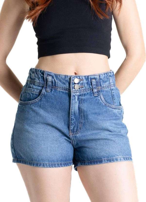 Sawary - Shorts Jeans Sawary - 280736 Azul