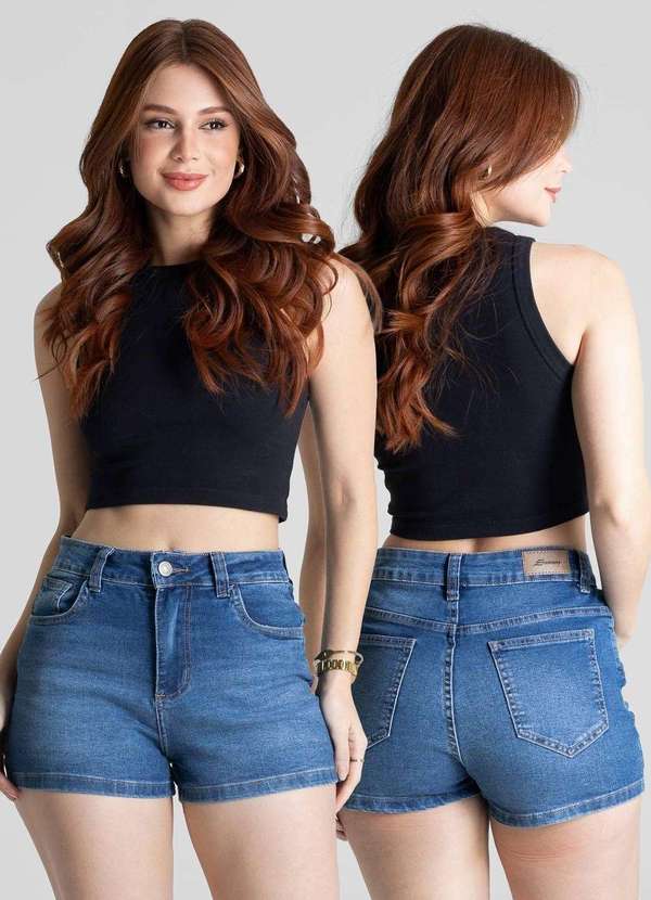 Sawary - Shorts Jeans Sawary - 280740 Azul 2