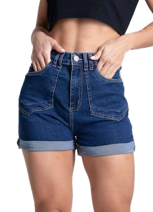 Sawary - Shorts Jeans Sawary - 280743 Azul