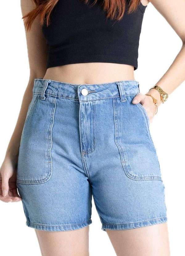 Sawary - Shorts Jeans Sawary - 280806 Azul