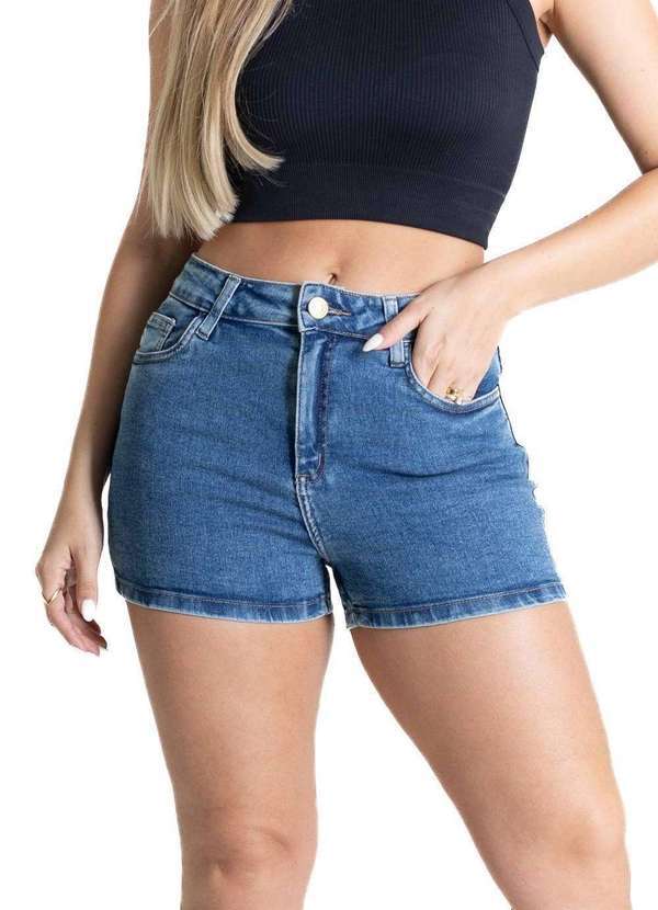 Sawary - Shorts Jeans Sawary - 281085 Azul