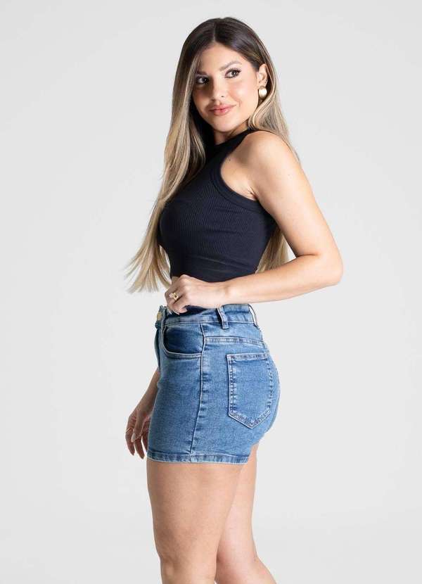 Sawary - Shorts Jeans Sawary - 281085 Azul 5