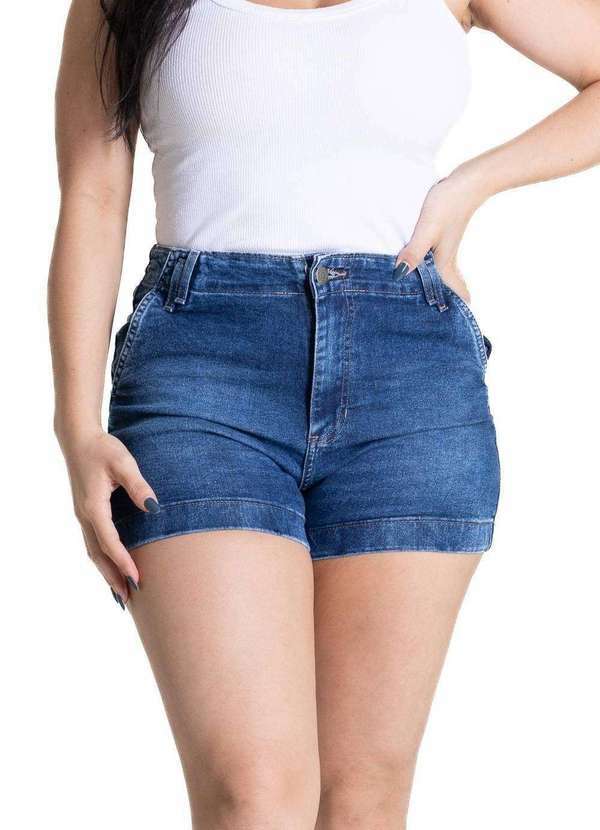 Sawary - Shorts Jeans Sawary - 281120 Azul