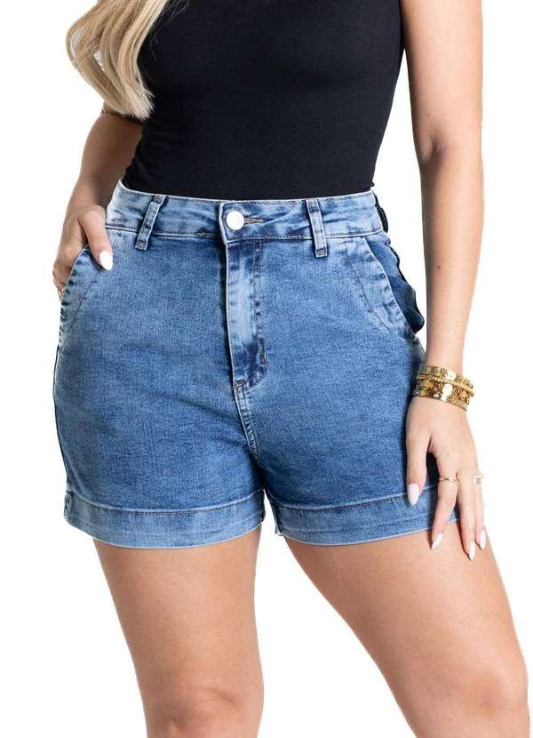 Sawary - Shorts Jeans Sawary - 281126 Azul