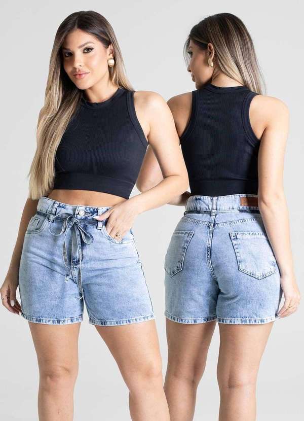 Sawary - Shorts Jeans Sawary - 281130 Azul 6