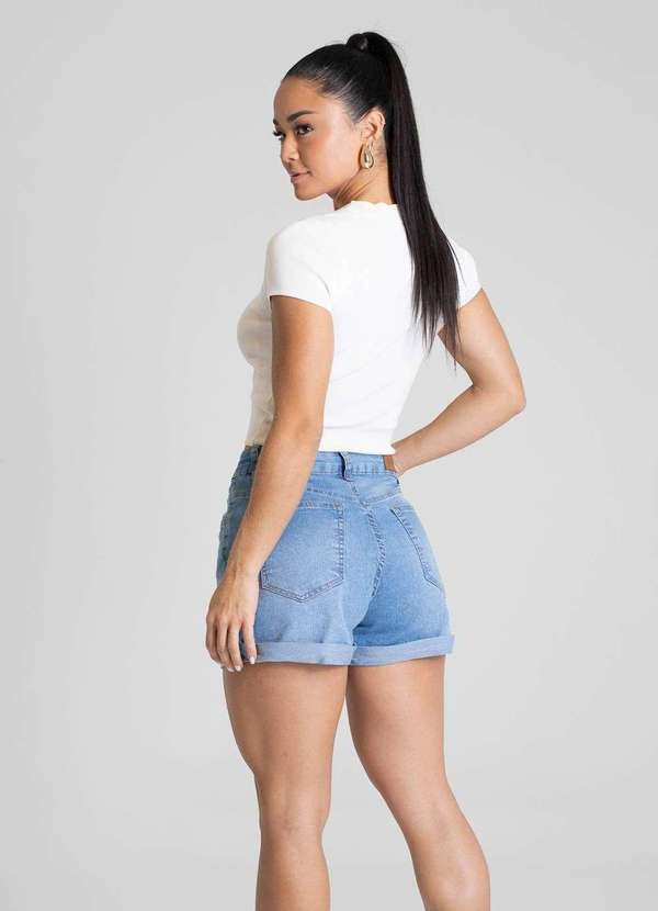 Sawary - Shorts Jeans Sawary - 281184 Azul 4