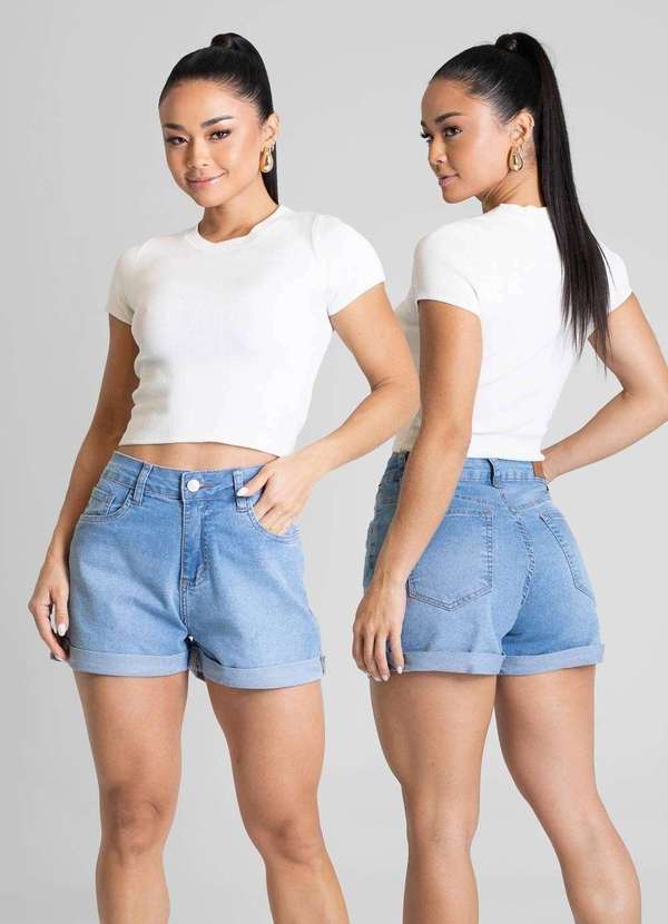 Sawary - Shorts Jeans Sawary - 281184 Azul 6